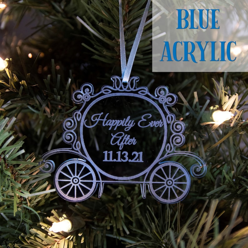 ORIGINAL CREATOR Princess Carriage Cinderella Ornament, Christmas
