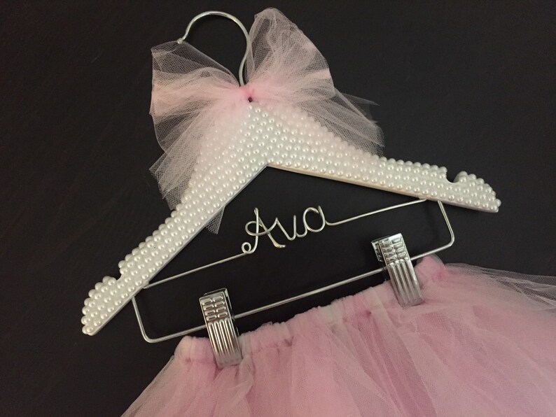 Tutu Tutu Hanger Children's Personalized Hanger BLING Etsy