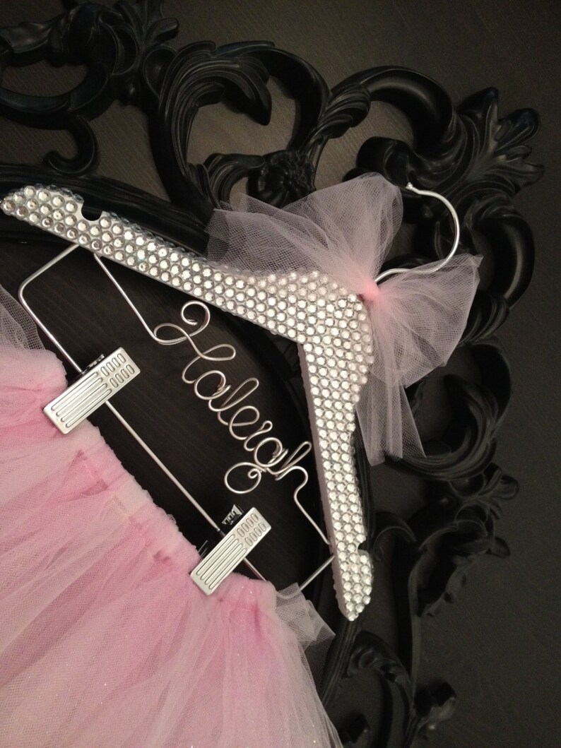 Tutu Childrens Tutu Hanger Personalized Hanger Kids Hanger Etsy