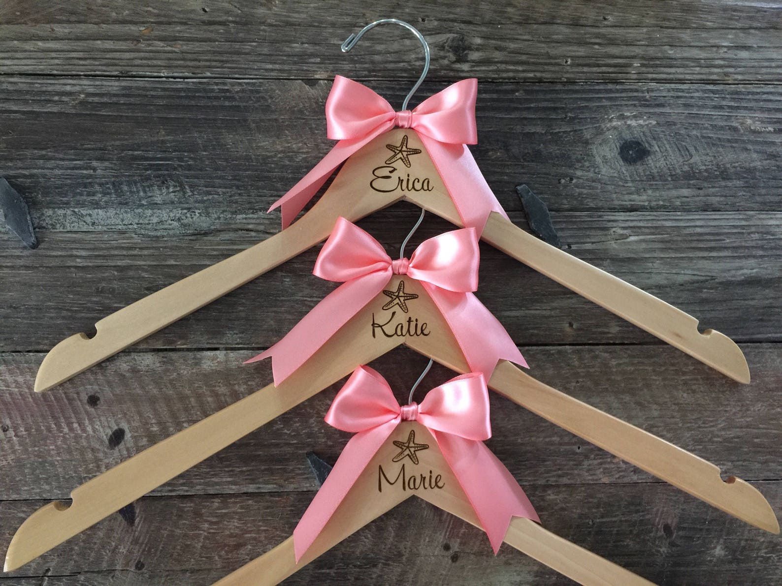 Bridesmaid Dress Hangers Bridesmaid Gift Engraved Bridesmaid Etsy