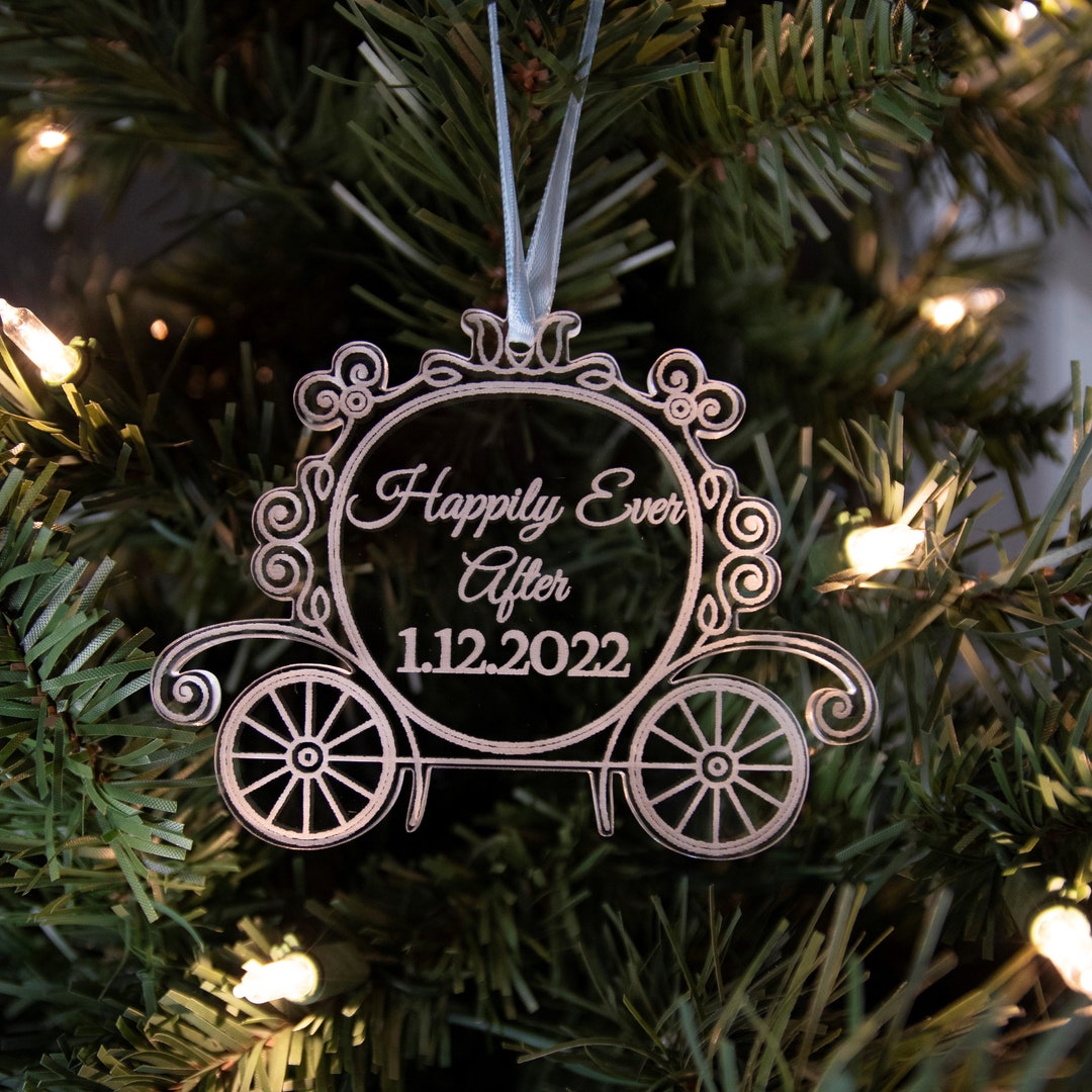 ORIGINAL CREATOR Princess Carriage Cinderella Ornament, Christmas