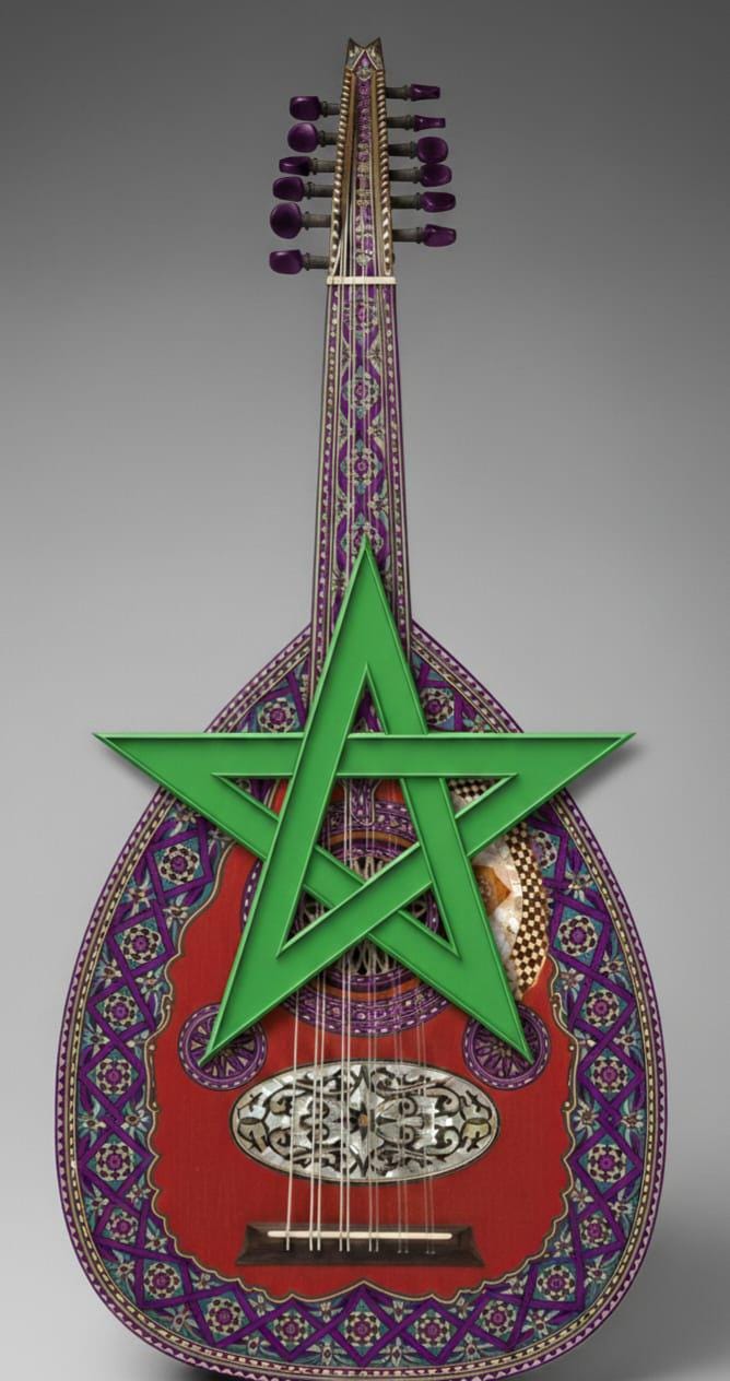 Moroccan lute - Etsy 日本
