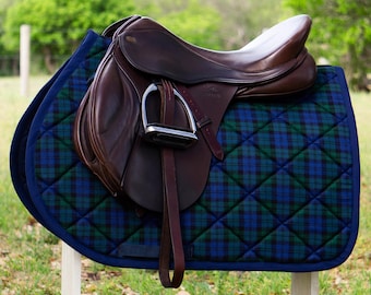 Tapis de dressage de selle anglaise matelassé personnalisé