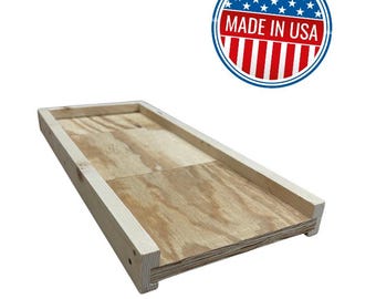 Reversible Solid Bottom Board for 5 Frame Nuc Boxes