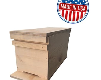 Commercial Style 5 Frame Nuc Box – Fixed Bottom Board