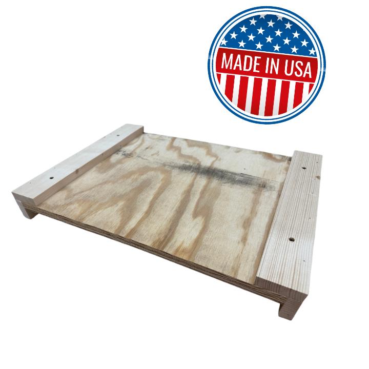 Migratory Top Cover - Wooden Langstroth Hive Cover for Beekeeping (10 or 8 Frame)