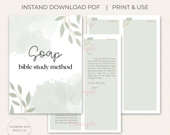 Szablon do studium Biblii SOAP (do druku w formacie PDF)