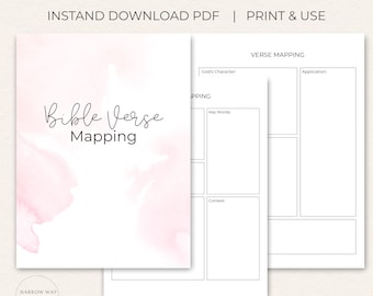 Arbeitsblatt zum Bibelvers-Studium, Schrift-Journal (PDF-Download)