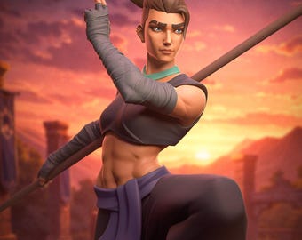 Beauregard Figurine 1/10 and 1/6 Scale Mighty Nein / Critical Role Hand Painted Model / DIY Kit 15 pcs