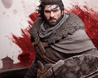 Kliff Figurine 1/10 and 1/6 Scale Crimson Desert Hand Painted Model / DIY Kit 12 pcs