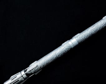 Satele Shan Lightsaber Star Wars Hand Painted Cosplay Replica / DIY Kit