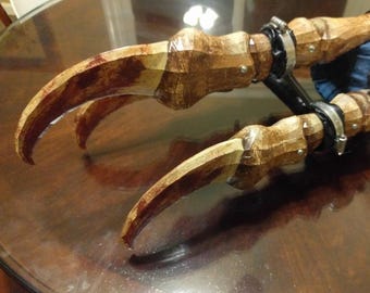 Deathclaw Gauntlet Fallout Hand Painted Cosplay Replica / DIY Kit 19 pcs