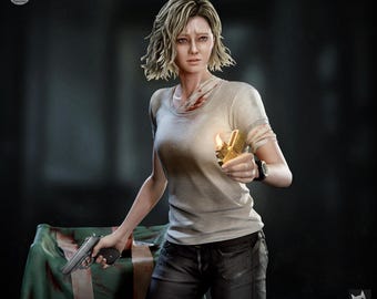 Grace Ashcroft Figurine 1/7 1/6 1/10 Scale Resident Evil Hand Painted Model / DIY Kit 22 pcs