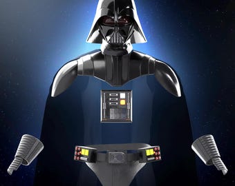 Darth Vader Helmet and Armor Star Wars Rebels Hand Painted Cosplay Replica / DIY Kit 57/67 pcs