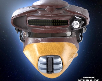 Casco Boushh Star Wars: El Retorno del Jedi, réplica de cosplay pintada a mano / Kit de bricolaje, 32 piezas