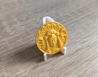 Antique Coin 5 ct Resident Evil Reqiuem Hand Painted Cosplay Replica / DIY Kit 5 pcs