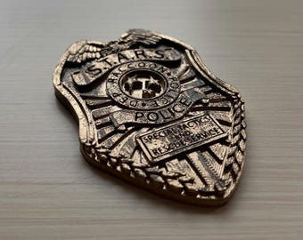 S.T.A.R.S. Badge Resident Evil Hand Painted Cosplay Replica / DIY Kit 1 pcs
