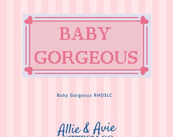 Guía de puntadas de bordado RHOSLC "Baby Gorgeous" (Descarga digital)