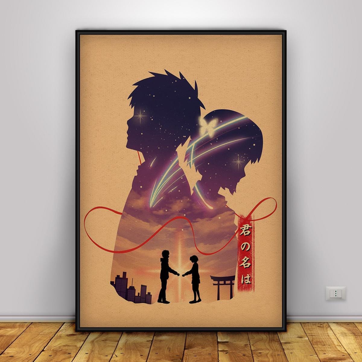 Kimi no na wa poster - Etsy 日本