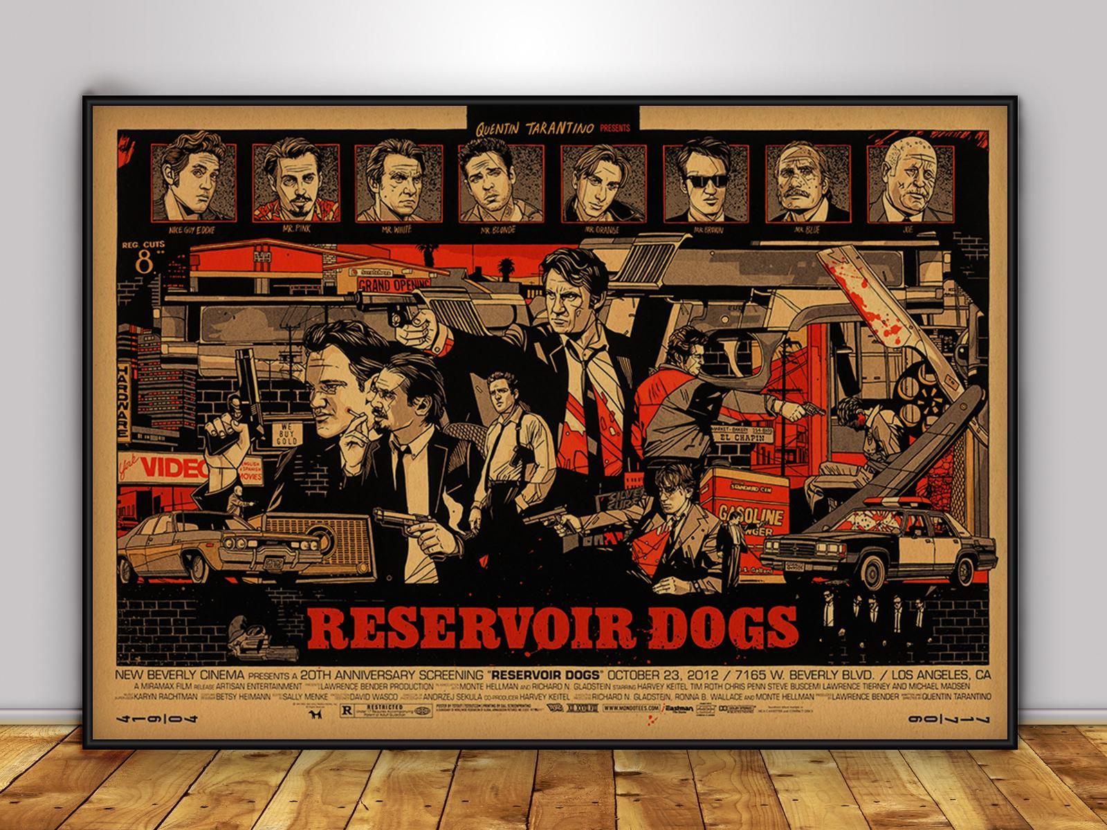 Reservoir dogs poster - Etsy 日本