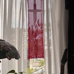 chart pattern for this broken sword crochet tapestry image 2