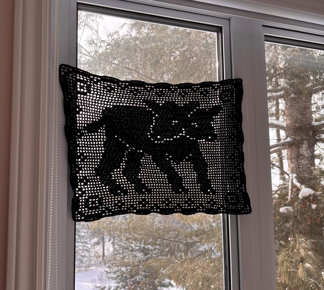 Two Headed Pattern Chart Pattern for This Two-headed Lamb Filet Crochet Tapestry - Etsy ...