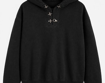 Oversized Toggle Unisex Oversized Hoodie