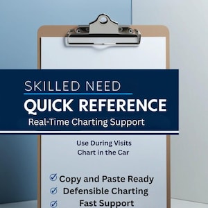 Home Gesundheit Qualifizierte Bedürfnisse Kurzanleitungs-Tool | Unterstützung bei der Diagrammerstellung durch erfahrene Pflegefachkräfte