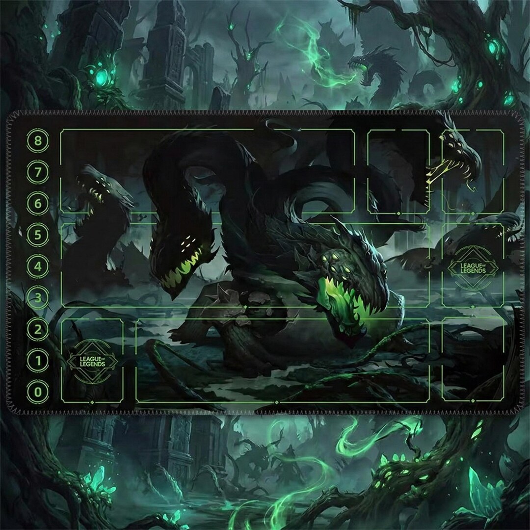 Baron Nashor Arcana Riftbound LOL Playmat - League of Legends Inspired ...