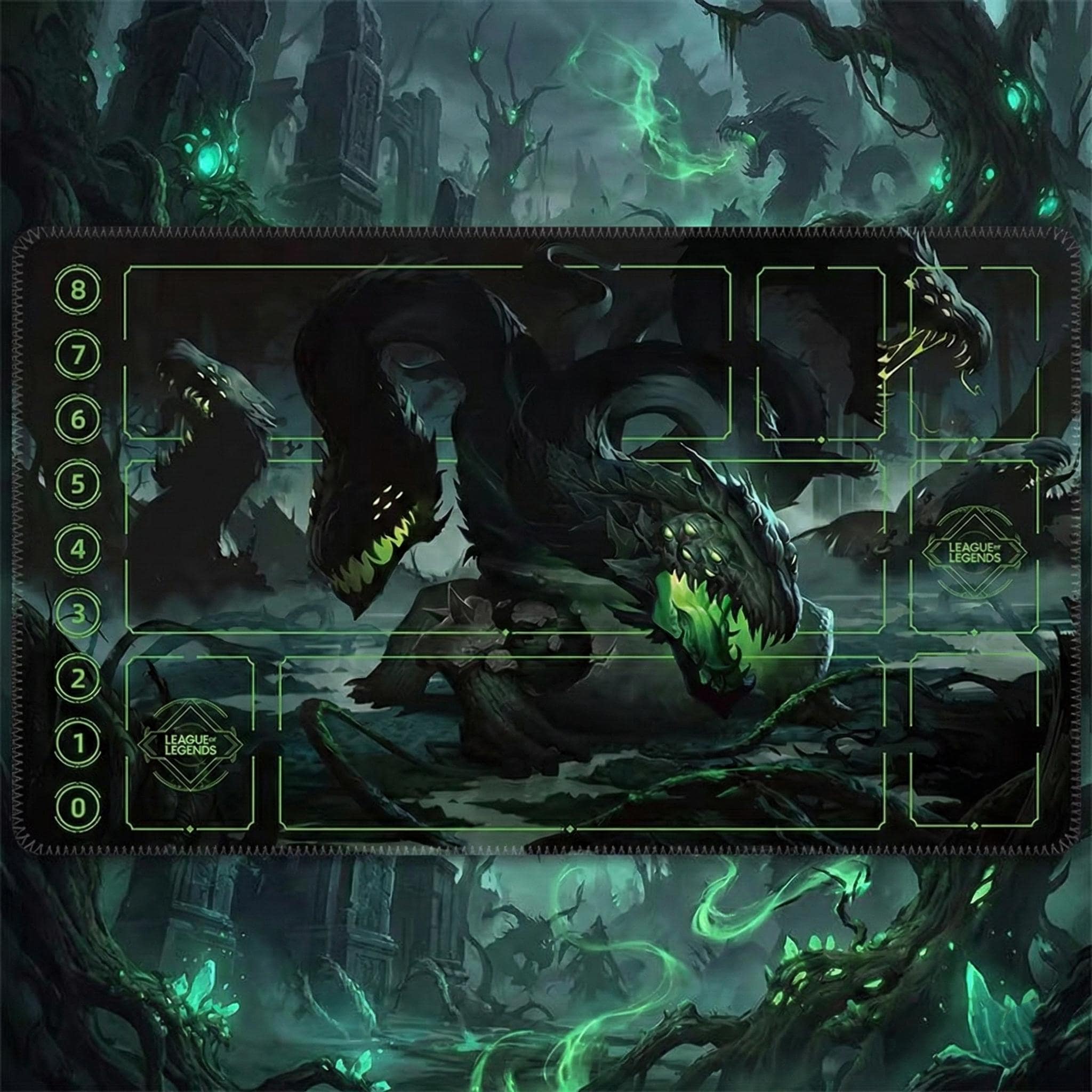 Baron Nashor Arcana Riftbound LOL Playmat - League of Legends Inspired ...