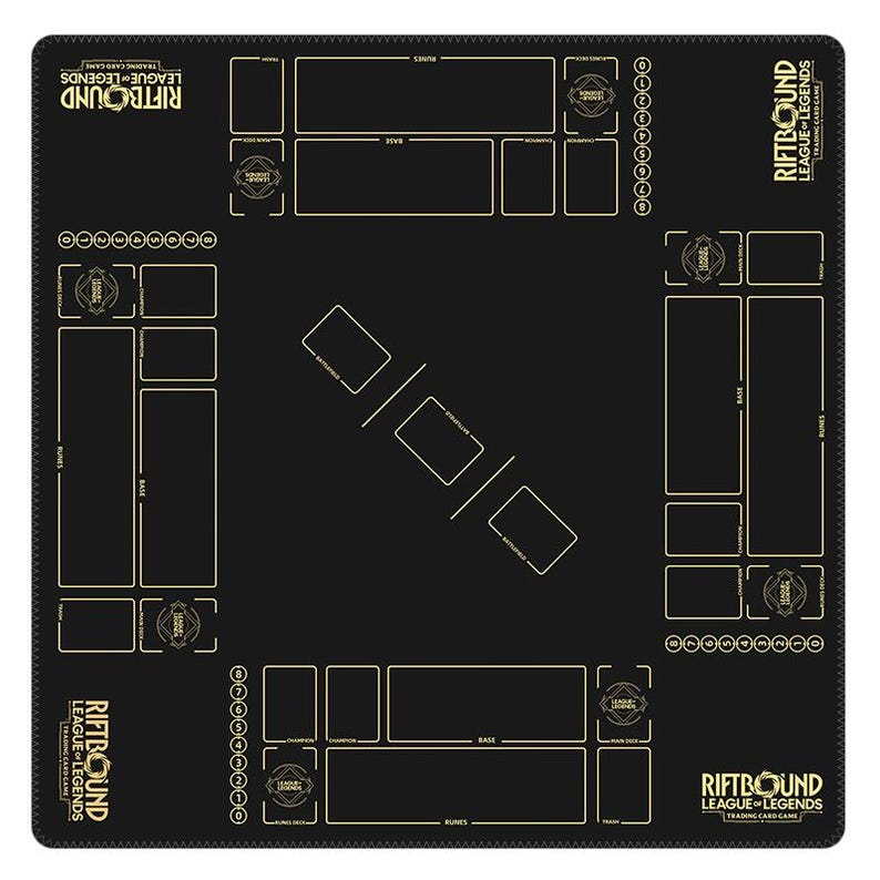 2v2 Four Player Riftbound LOL Playmat - 4-player League of Legends ...