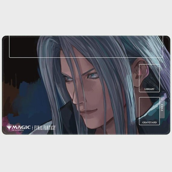 mtg final fantasy sephiroth playmat Magic: The GatheringFINAL FANTASY Sephiroth, Fabled SOLDIER / Sephi  Ultra PRO International The double Final Fantasy Sephiroth "one Winged