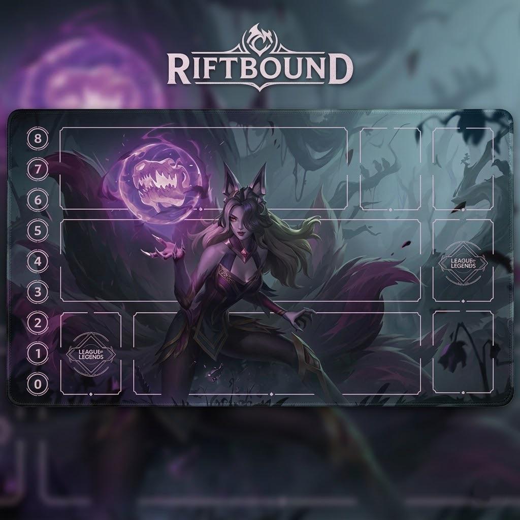 Ahri Riftbound Tft Ahri Riftbound Playmat – League of Legends Inspired TCG Surface (24