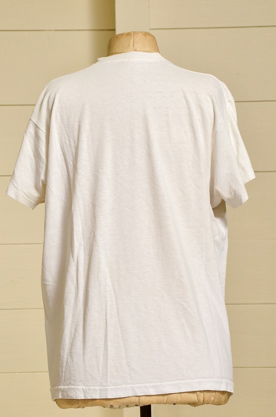 1984 Dead Boys Punk T Shirt White Cotton Punk Tee - image 4