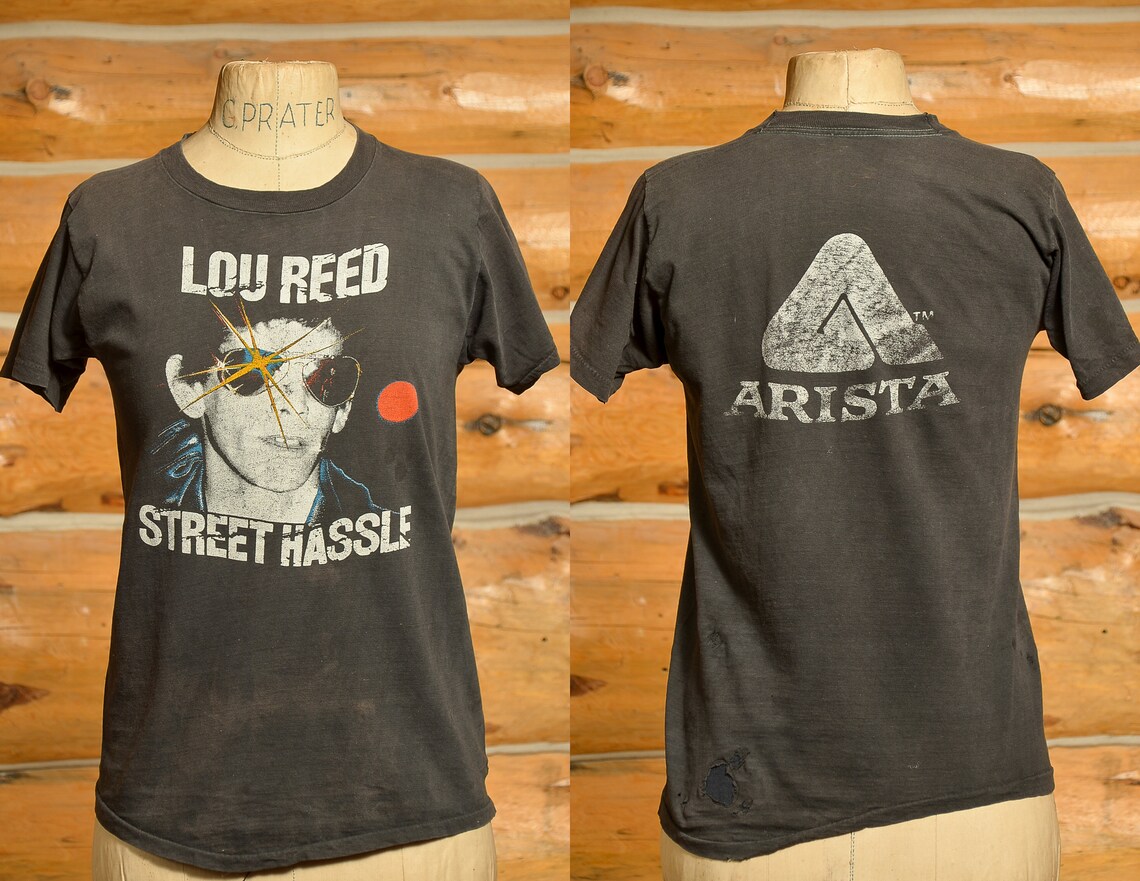 lou reed street hassle shirt