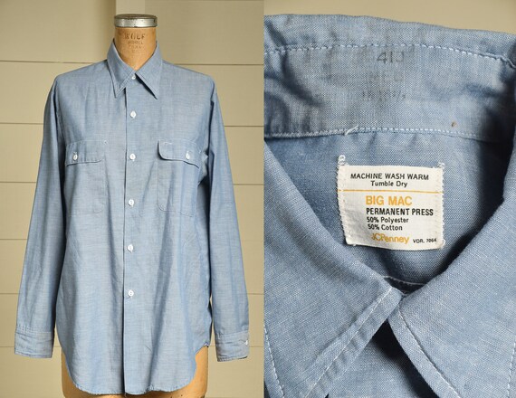 big mac denim work shirts