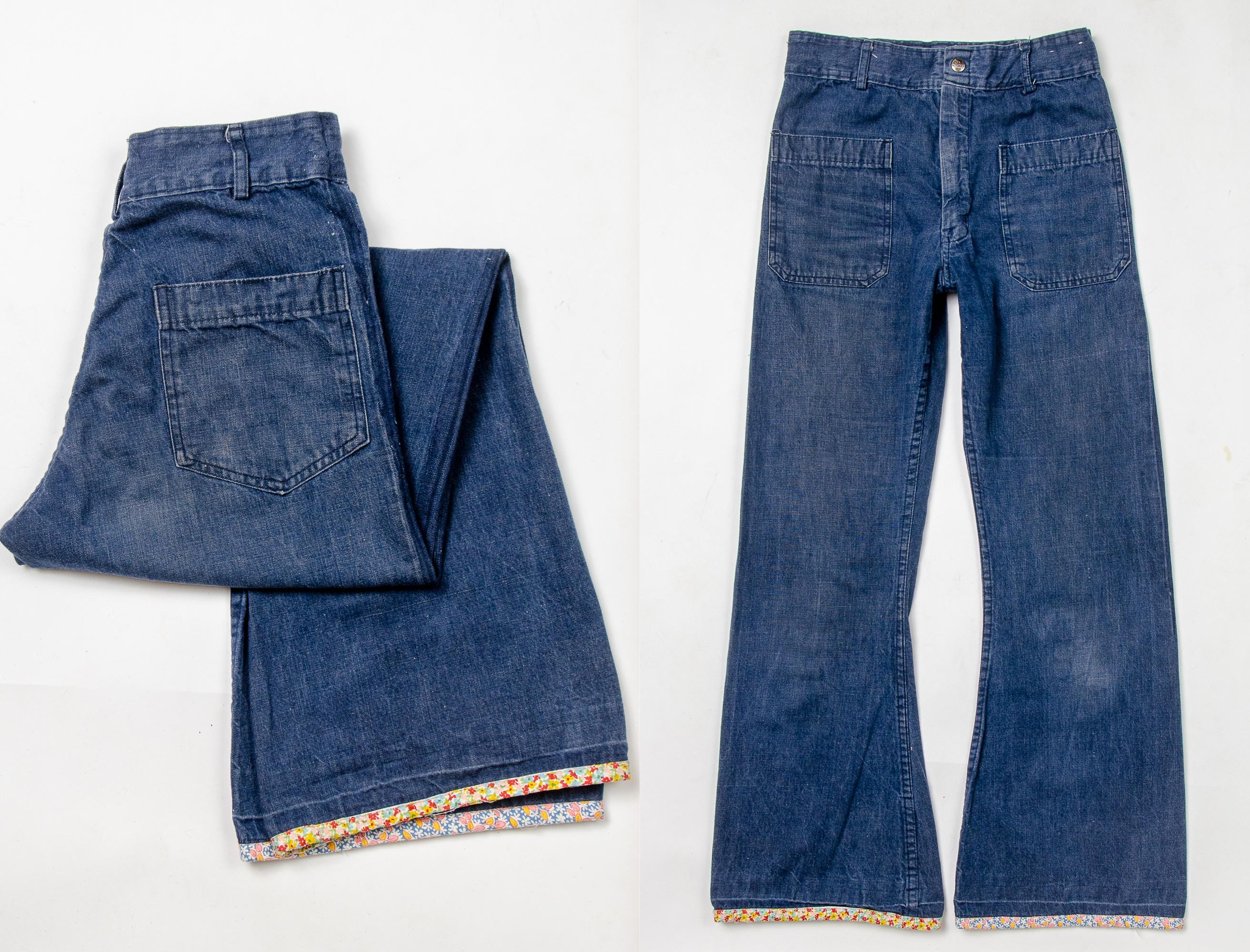 70s Sailor Jeans - Etsy
