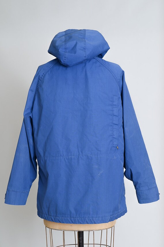 80s Woolrich Parka Blue Hooded Mountaineer Anorak… - image 4