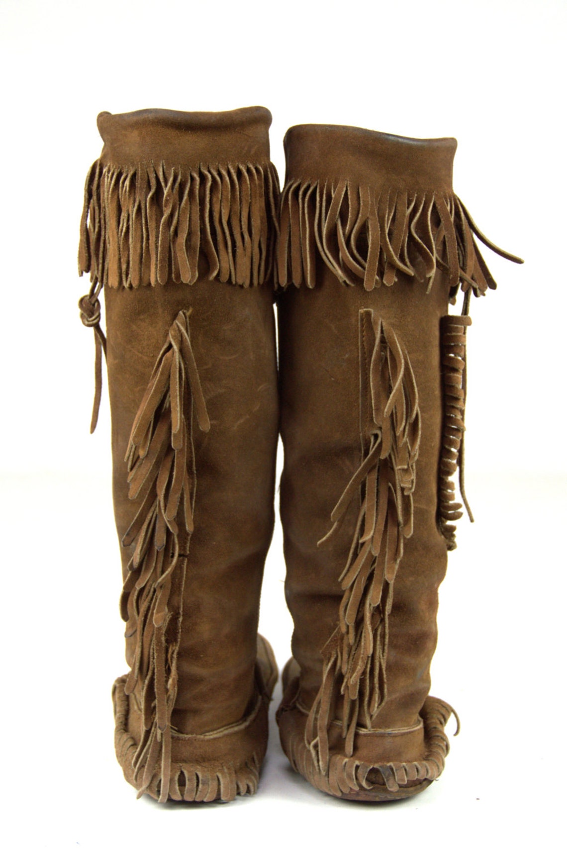 moccasin boots with knife sheath