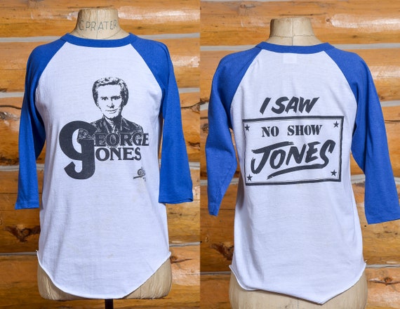 1980s George Jones I Saw No Show Jones Epic Record