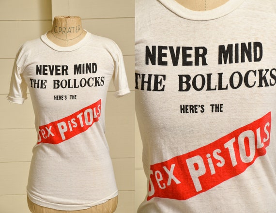 1970s Sex Pistols Never Mind the Bollocks White Co