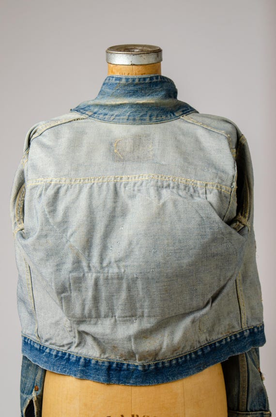 50’s Vintage/FOREMOST Denim Jacket(1st) 1950's J.C. Penney Foremost Single Pocket Denim Jacket