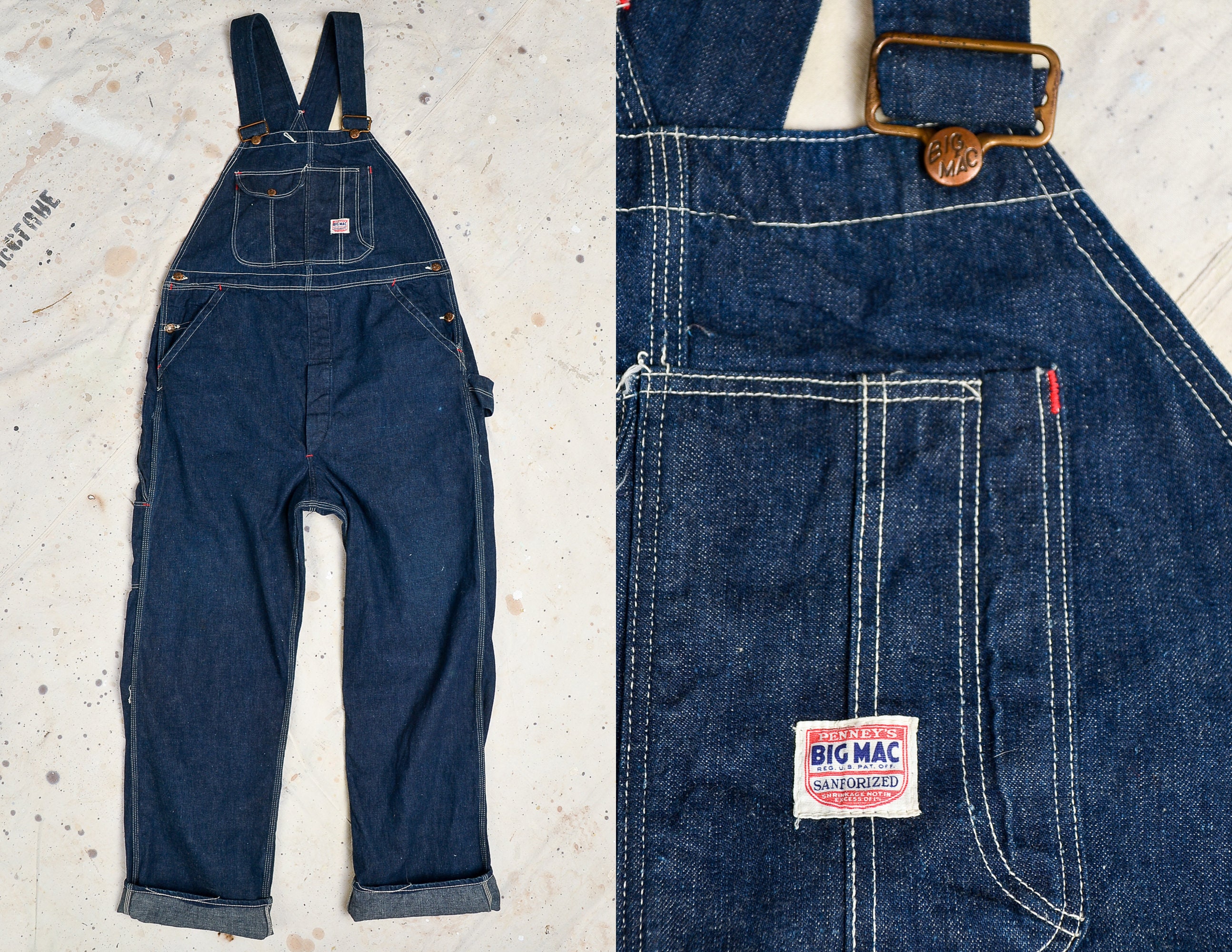 1940s Overalls - Etsy
