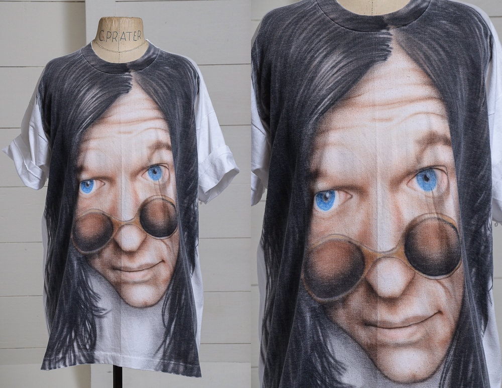 90 s Howard Stern aérographe surdimensionné T Shirt 90 Howard s Howard 90 Stern aérographe surdimensionné T Shirt 05959c