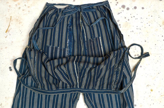 半額以下で買えるクーポン特集 1920s Japanese Indigo Monpe Wrap Around Work Pants - Etsy パンツ
