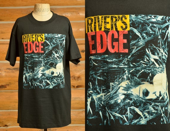 90s Rivers Edge Original Movie Promo Tee Keanu Re… - image 1