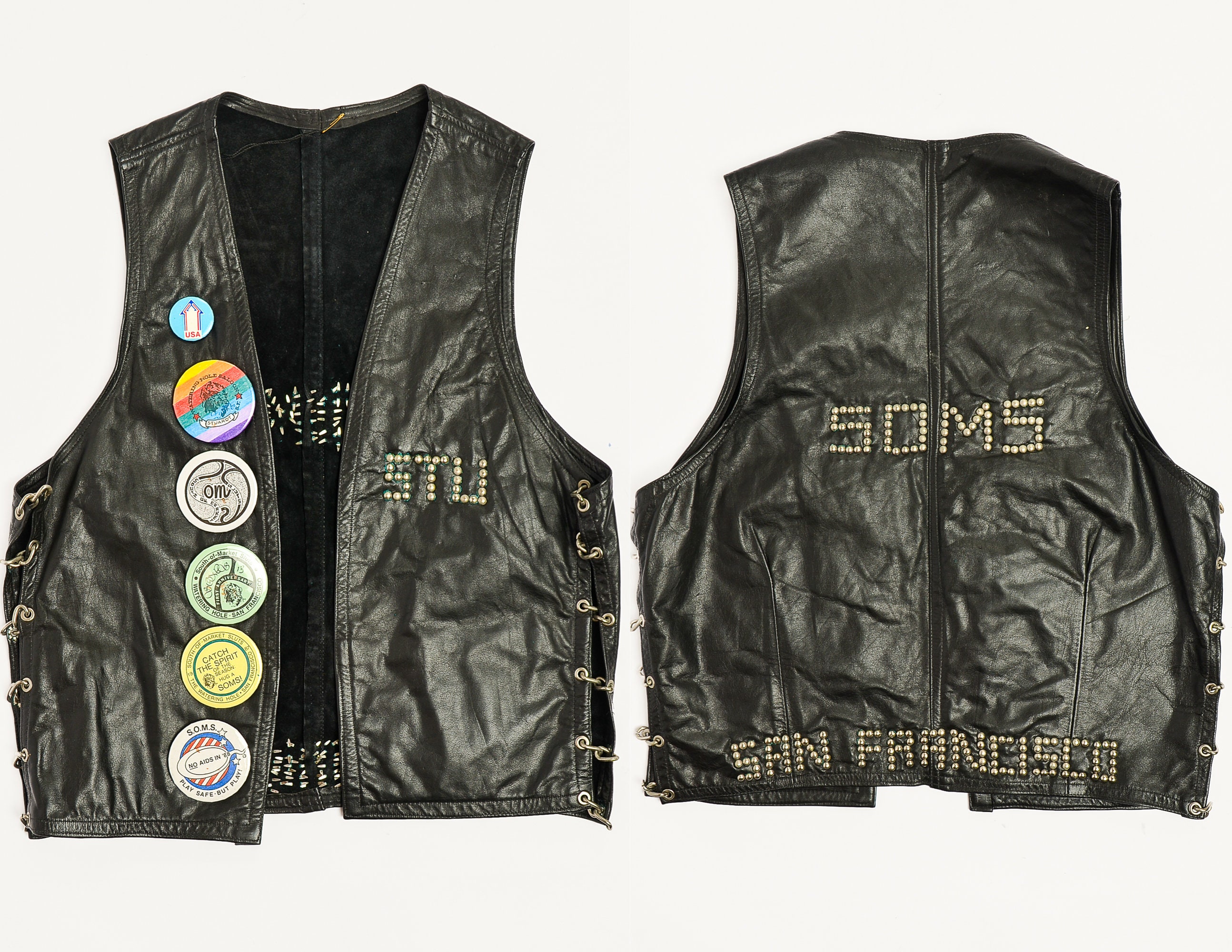 Santa Fe Leather Vest - Etsy