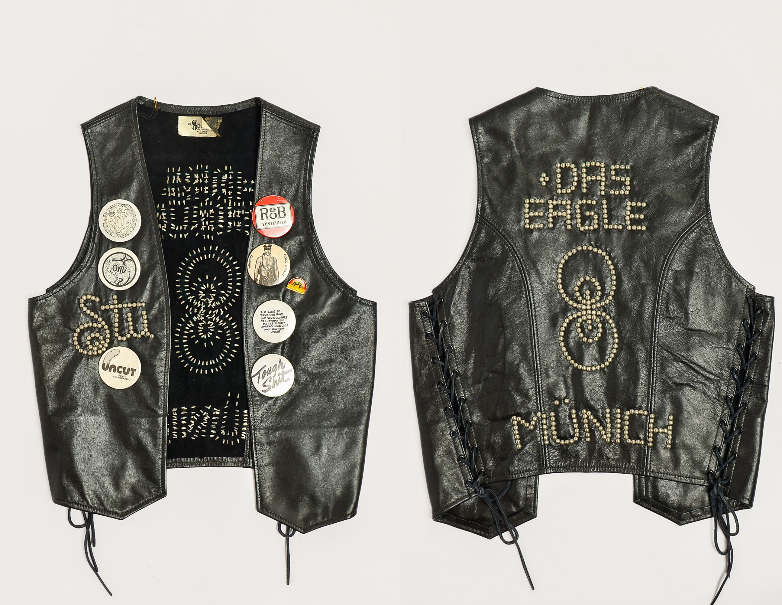 1980s Leather Bar Das Eagle Munich Historic Gay Bar Studded