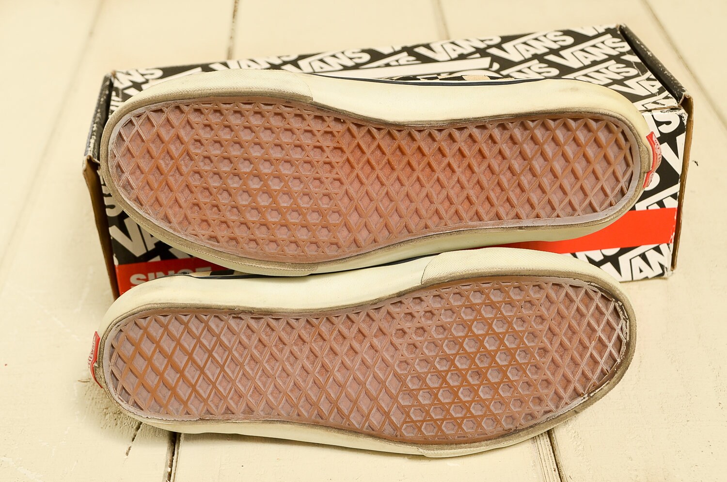 Checkerboard sole hotsell vans
