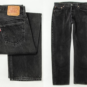 Levis Black 501 Usa - Etsy Canada